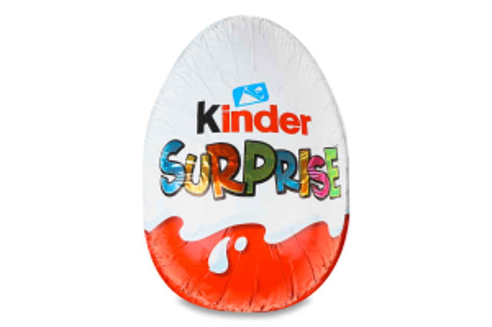 Яйце шоколадне Surprise Kinder 20г