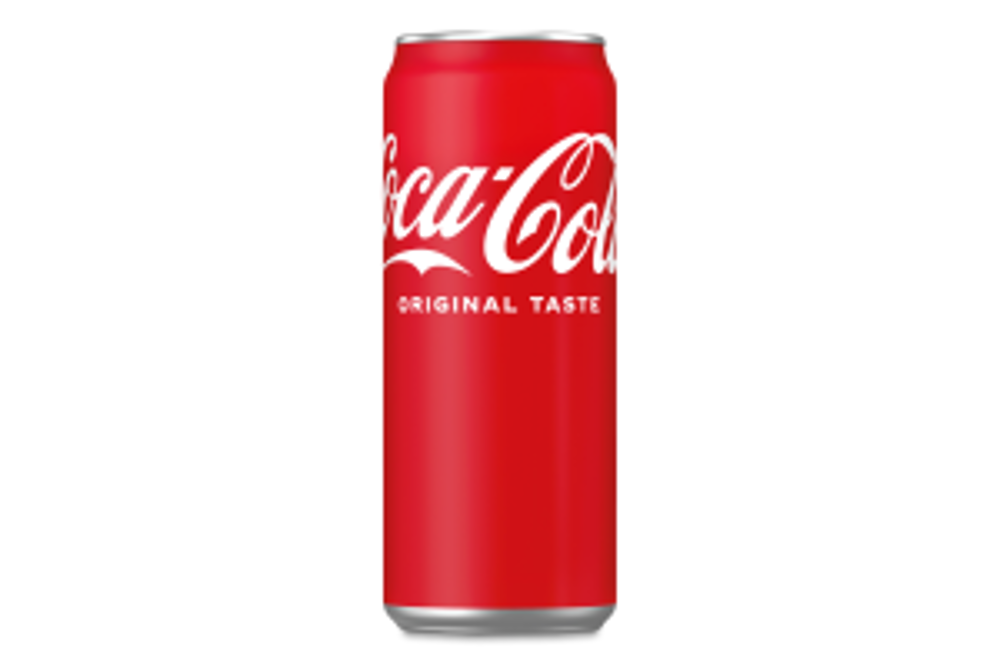 Напій б/а c/газ Coca-Cola з/б 0.250