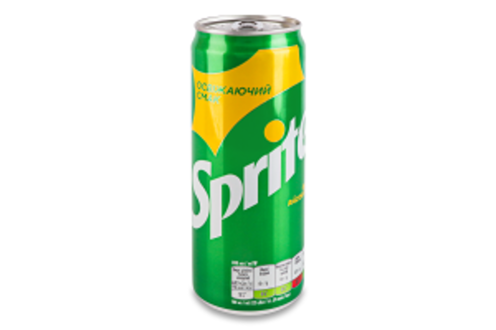 Напій б/а c/газ на ароматиз Sprite 0.33