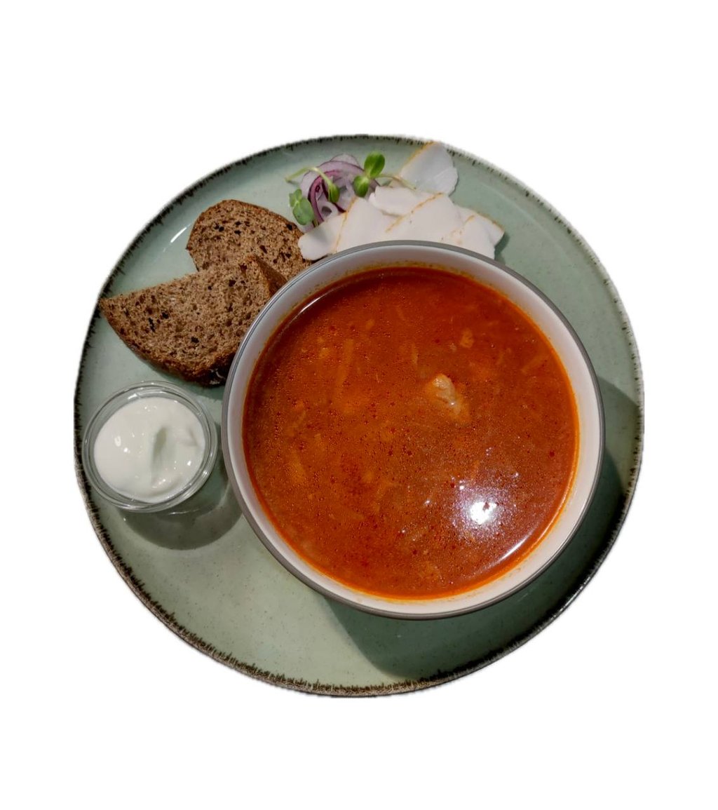 Червоний борщ (Ukrainian borsch) 