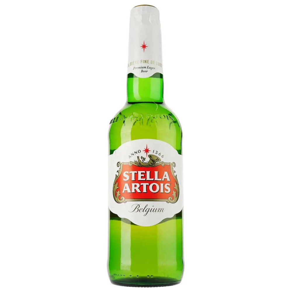 Пиво Stella Artois світле, 5%, скло, 0,5 л
