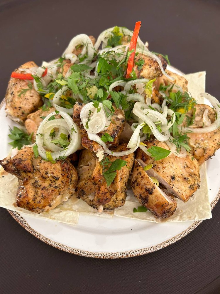 ШАШЛИК З КУРЯЧОЇ ГРУДКИ