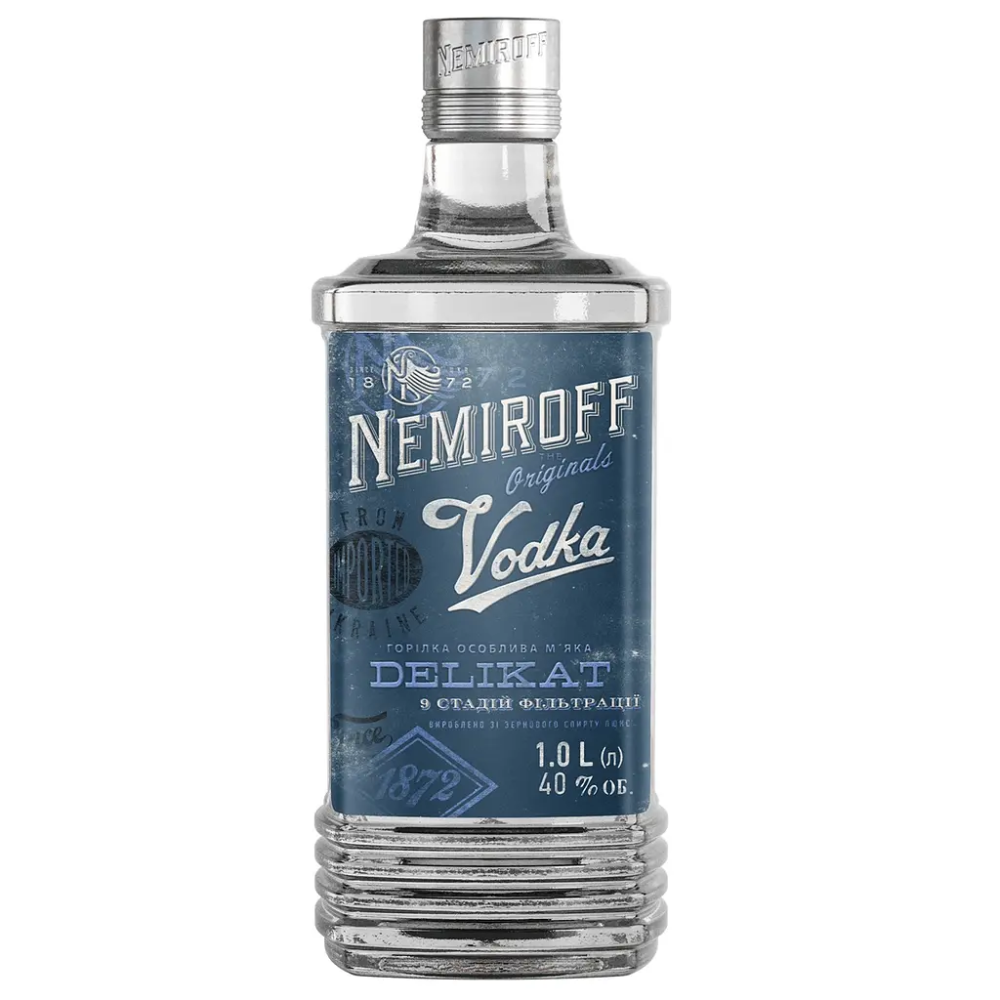 Горілка особлива Nemiroff Делікат м'яка, пляшка 0,5 л