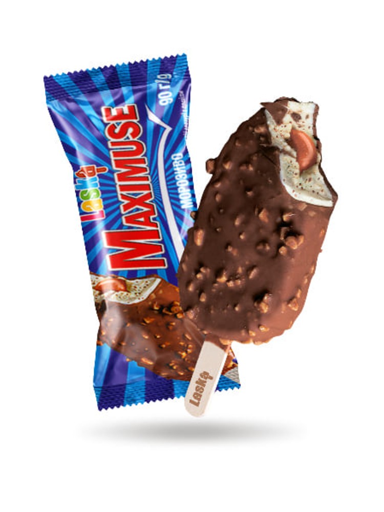 ЕСКІМО MAXIMUS КАРАМЕЛЬ З АРАХІСОМ