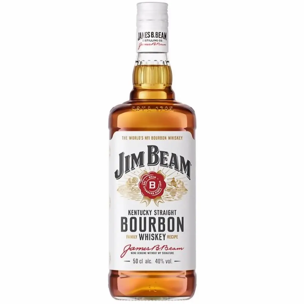 Віскі бурбон Jim Beam White, 50 мл