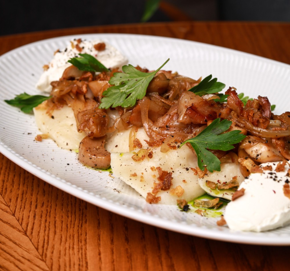 ТОРТЕЛЛІ ПО-ТОСКАНСЬКИ з картоплею і грибами