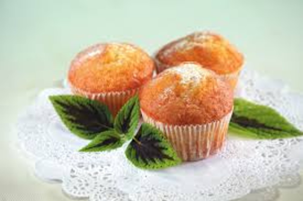 Мафін ванільний з горіхами