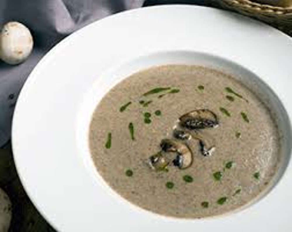 Грибний крем суп