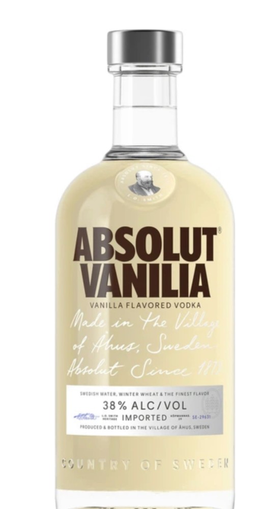 Горілка Absolut ванільна