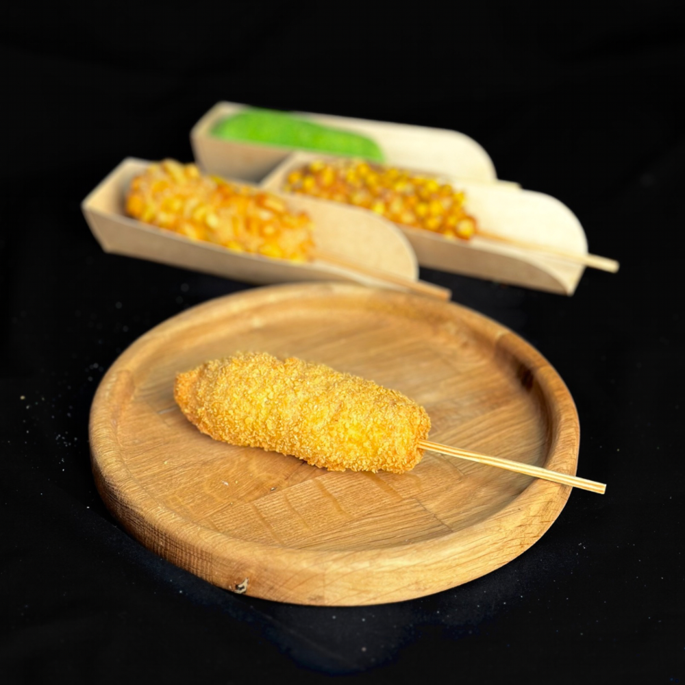 Корндог міні чіпс (сосиска+сир)