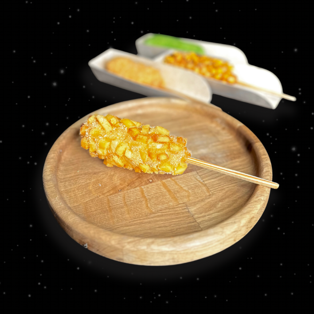 Корндог міні потато (сосиска+сир)