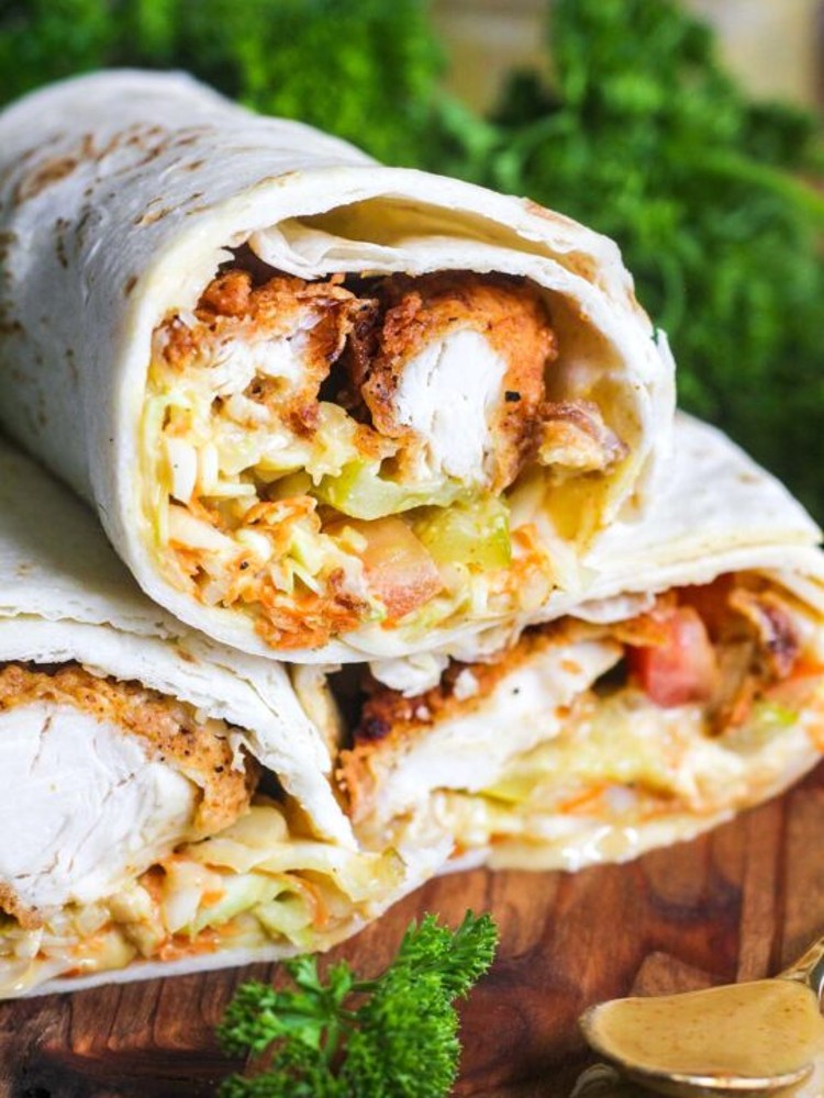 Jamaican Jerk Chicken Wrap