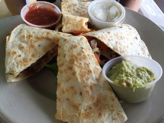 Jerk Chicken Quesadilla