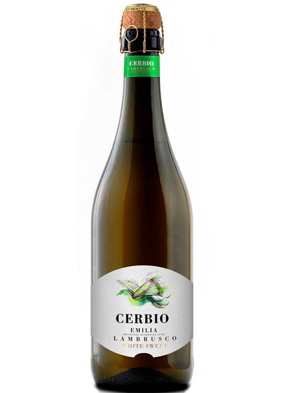 Вино ігристе Cerbio Lambrusco Emilia біле сол. 750мл
