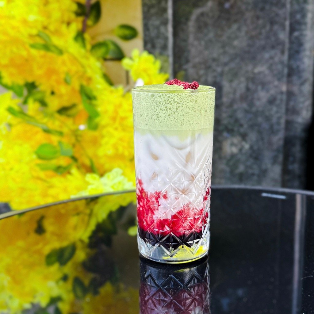 Ice Cherry Matcha Cream 350мл