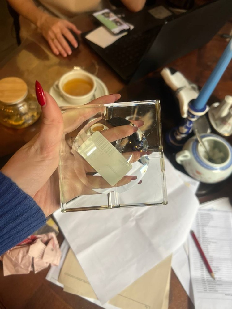 Попельничка квадратна