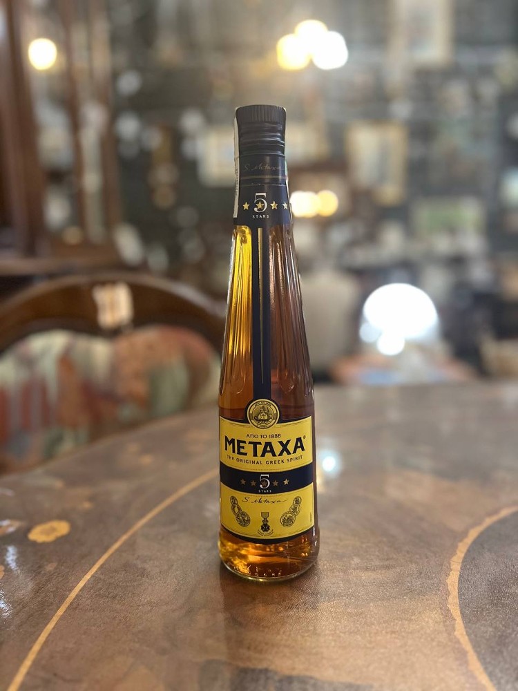 Бренді Metaxa 5 зірок 50 мл
