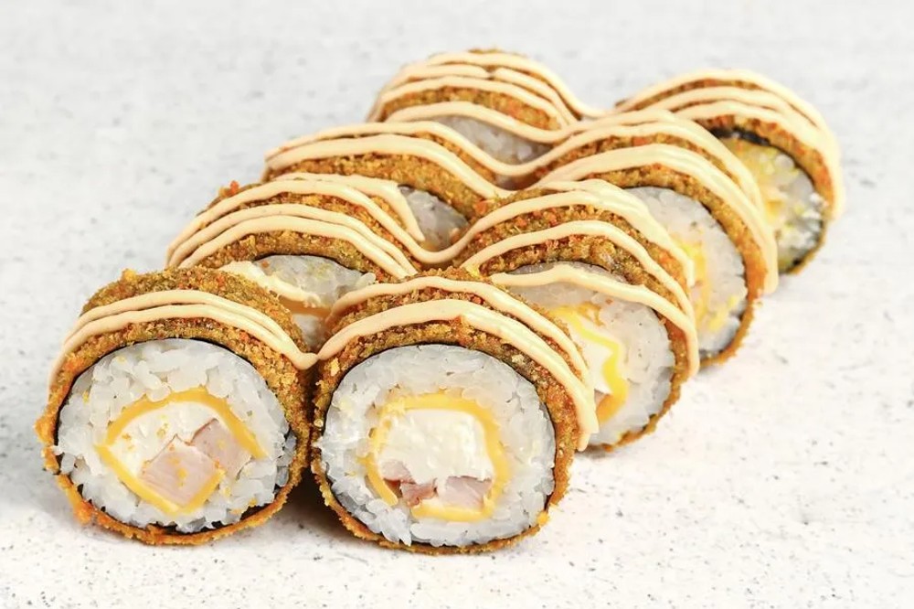 Темпурный с курицей и Чеддером