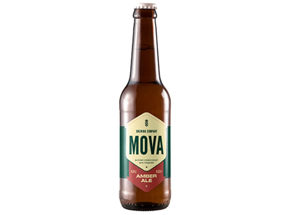 Пиво MOVA Amber Ale, 330мл