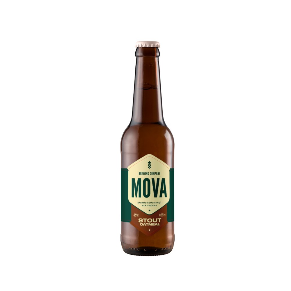 Пиво MOVA Stout Out Meal, 330мл