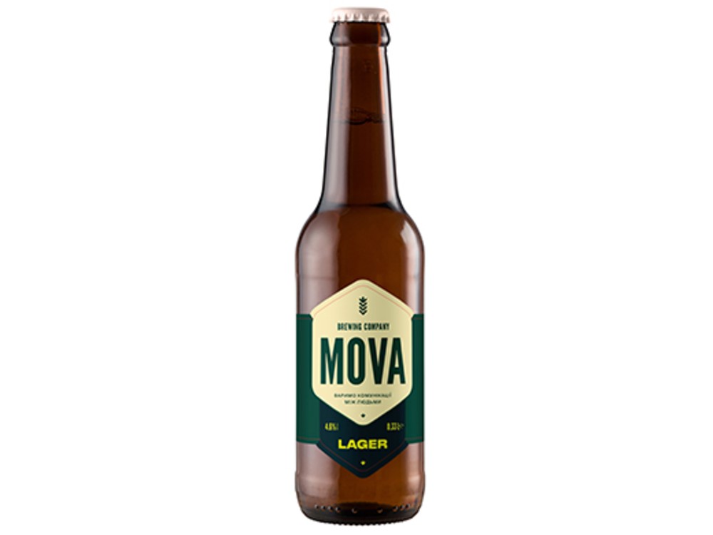 Пиво MOVA Lager, 330мл