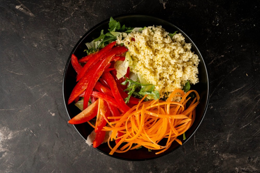 Салат "Овочевий мікс салат з Кус Кусом"