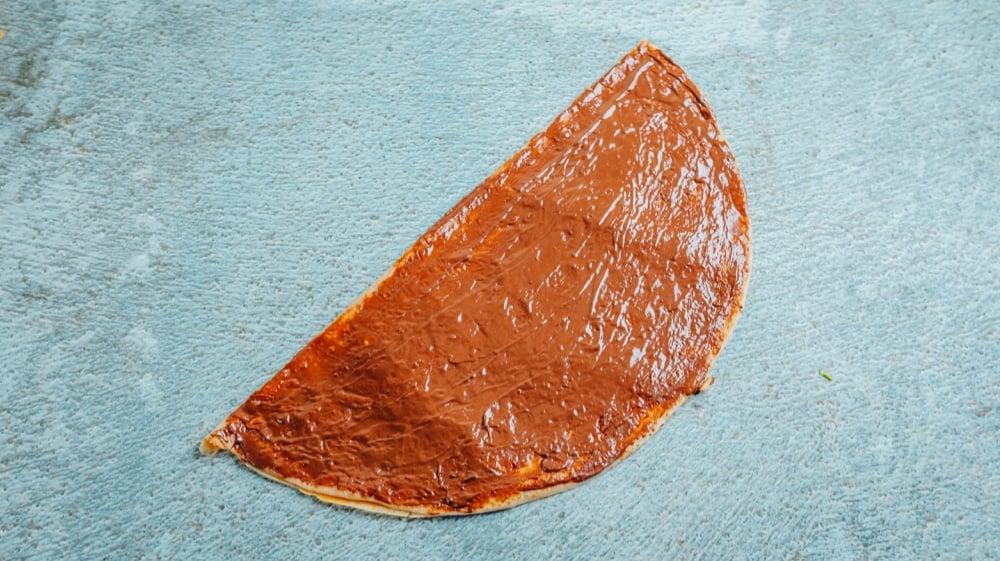 🍫 XL Pankūka ar šokolādes krēmu "nutella"