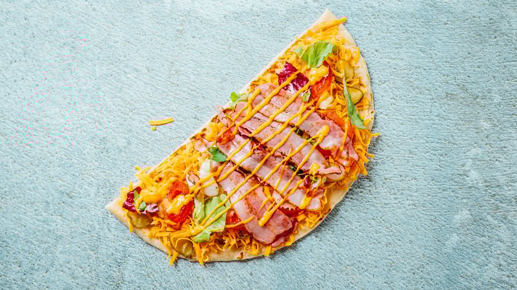 XL 🥓Zemnieku pankūka ar ceptu bekonu🥓