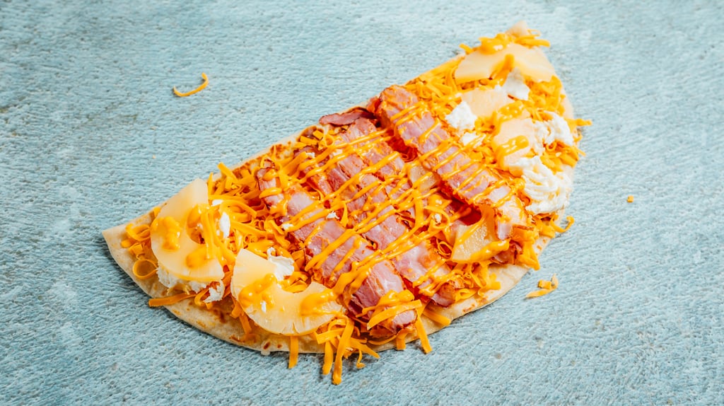 XL Eksotiskā pankūciņa ar ananāsiem🍍🥓