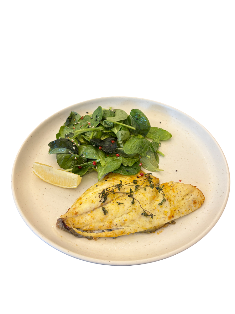 Дорадо в цитрусовому соусі