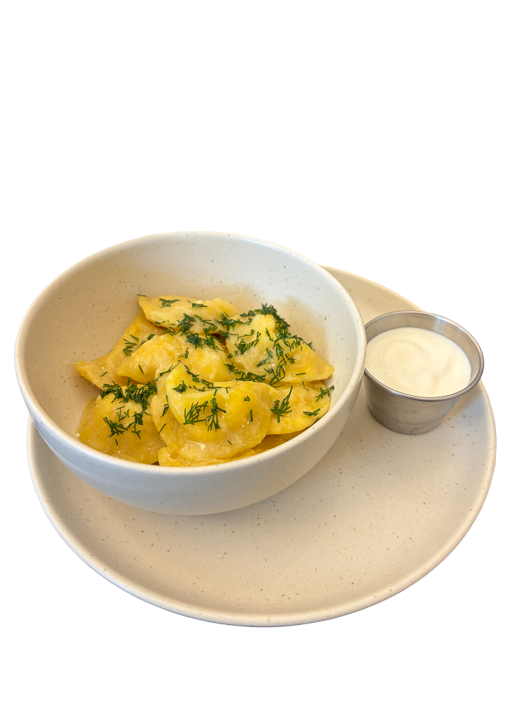 Вареники з солоним сиром