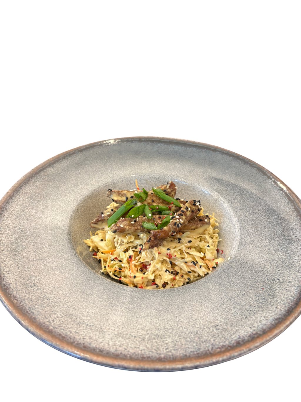 Салат зі смаженою качкою з пекінським акцентом