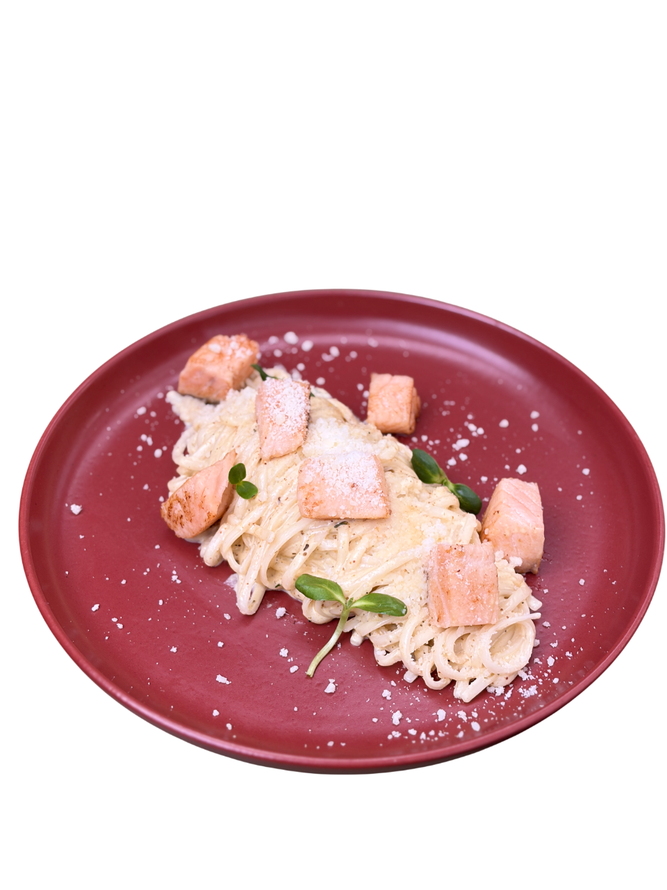 Лошина Удон зі смаженим лососем