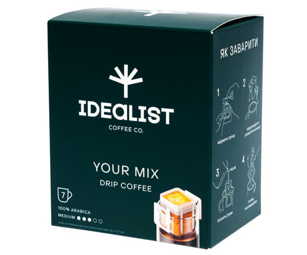 Дріп-кава Idealist Coffee Co. "Твій мікс"