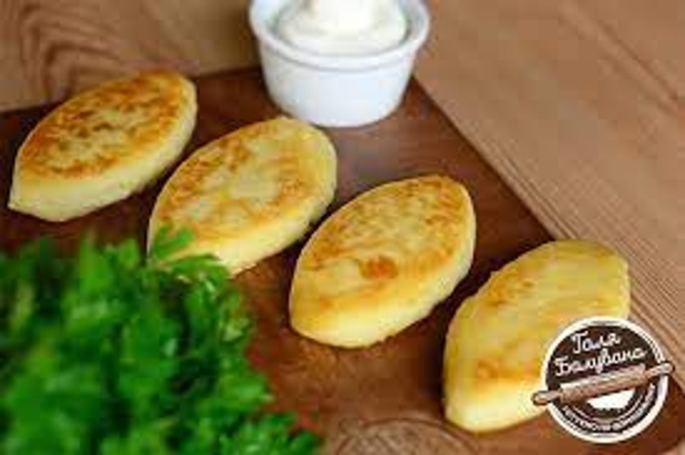 Картопляні зрази з горохом