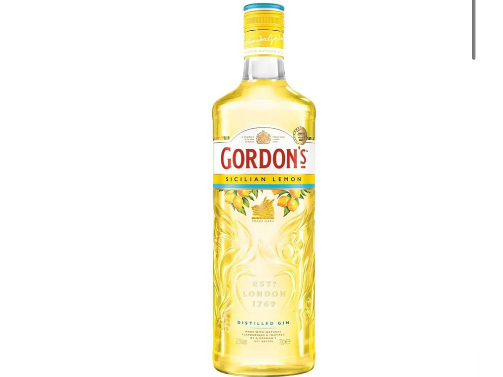 Джин Gordon's Lemon