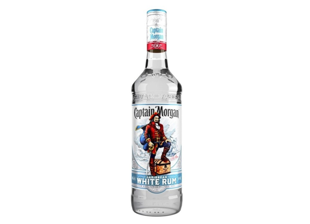 Ром Captain Morgan White 37.5%, 50мл