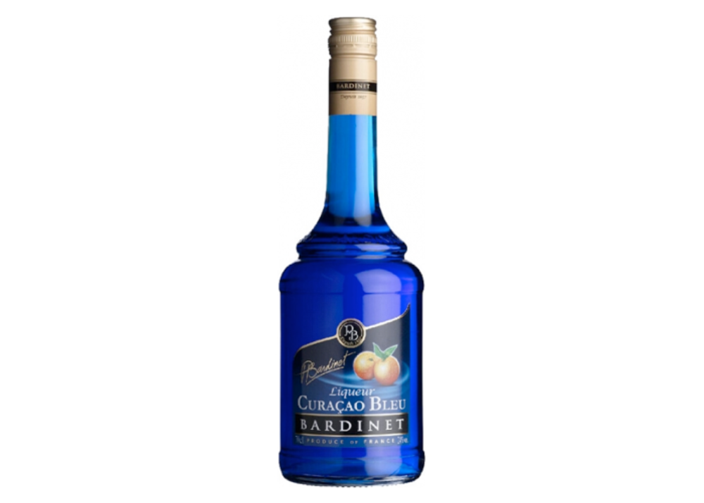Лікер Bardinet Curacao Blue 24%, 50мл