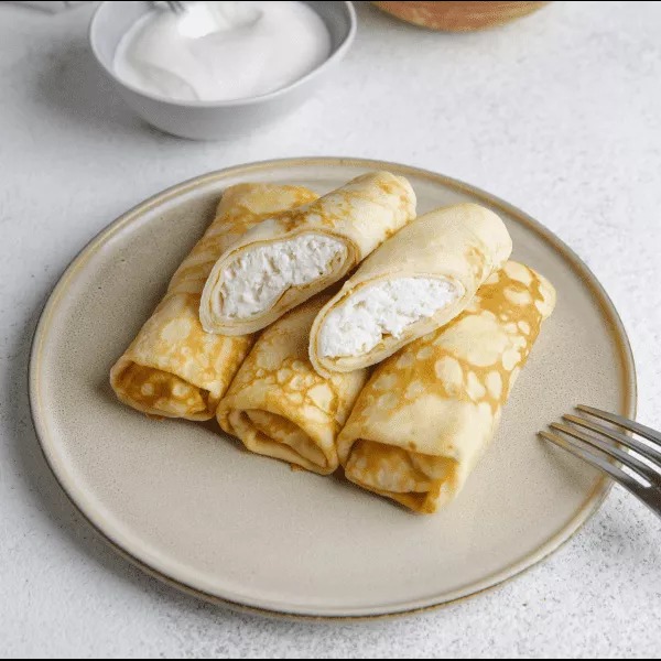 Млинці з сиром