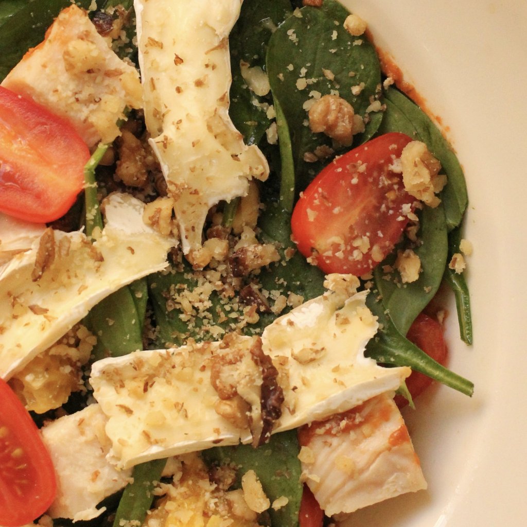 Салат з куркою та апельсинами