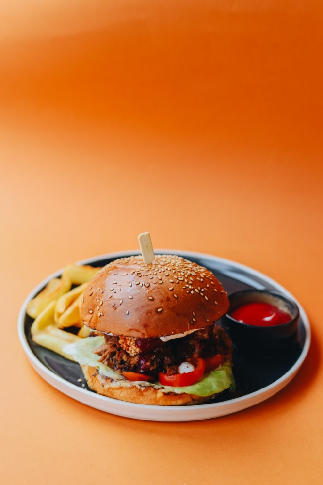 Бургер з качкою