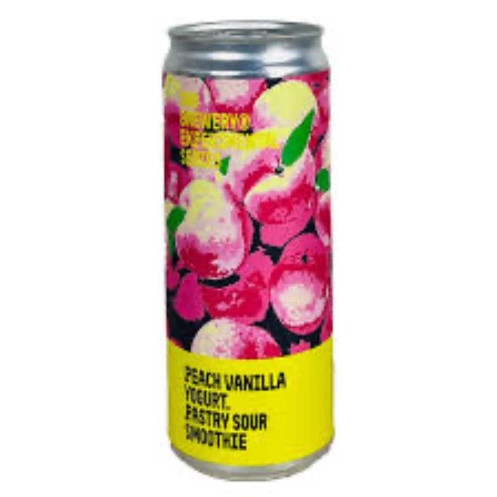Пиво банка ШО BREWERY PEACH VANILLA YOGURT SOUR SMOOTHIE 0.33 л