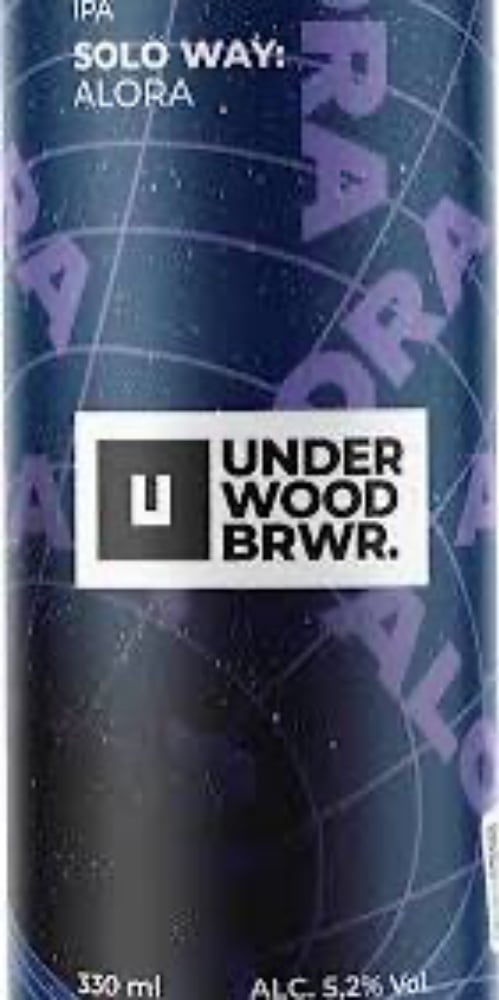 Пиво банка UNDERWOOD SOLO WAY: ALORA 0.33 л 