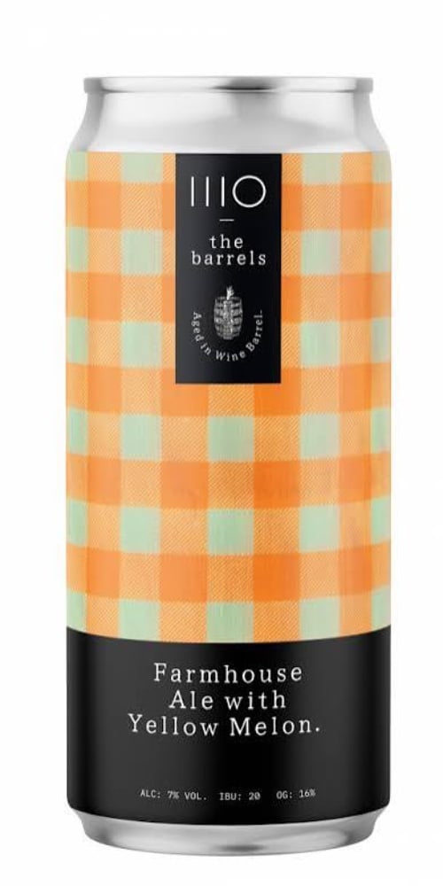 Пиво банка ШО FARMHOUSE MELONE BARRELAGED 0.33 л