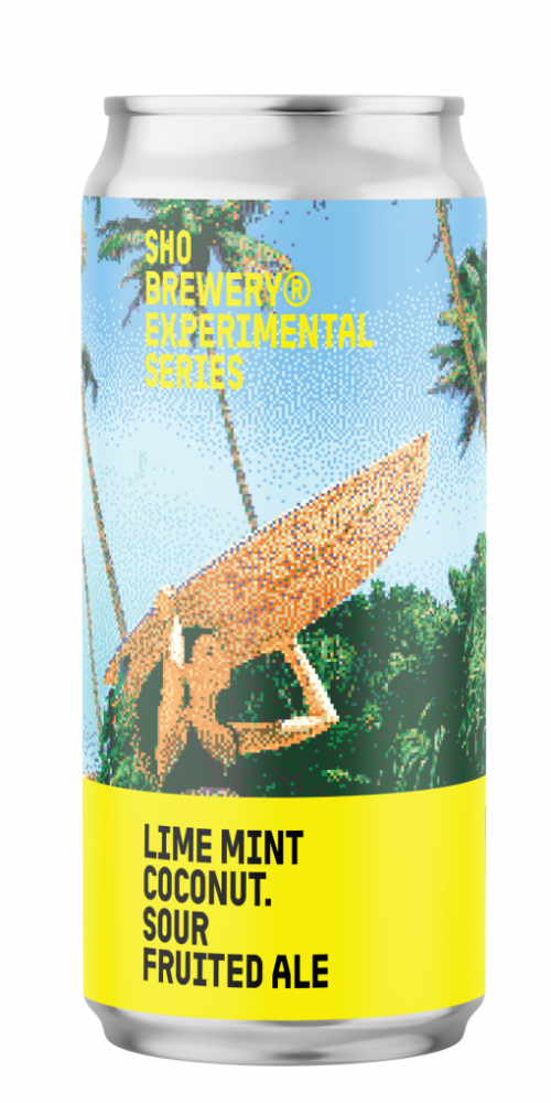 Пиво банка ШО LIME MINT COCONUT 0.33 л