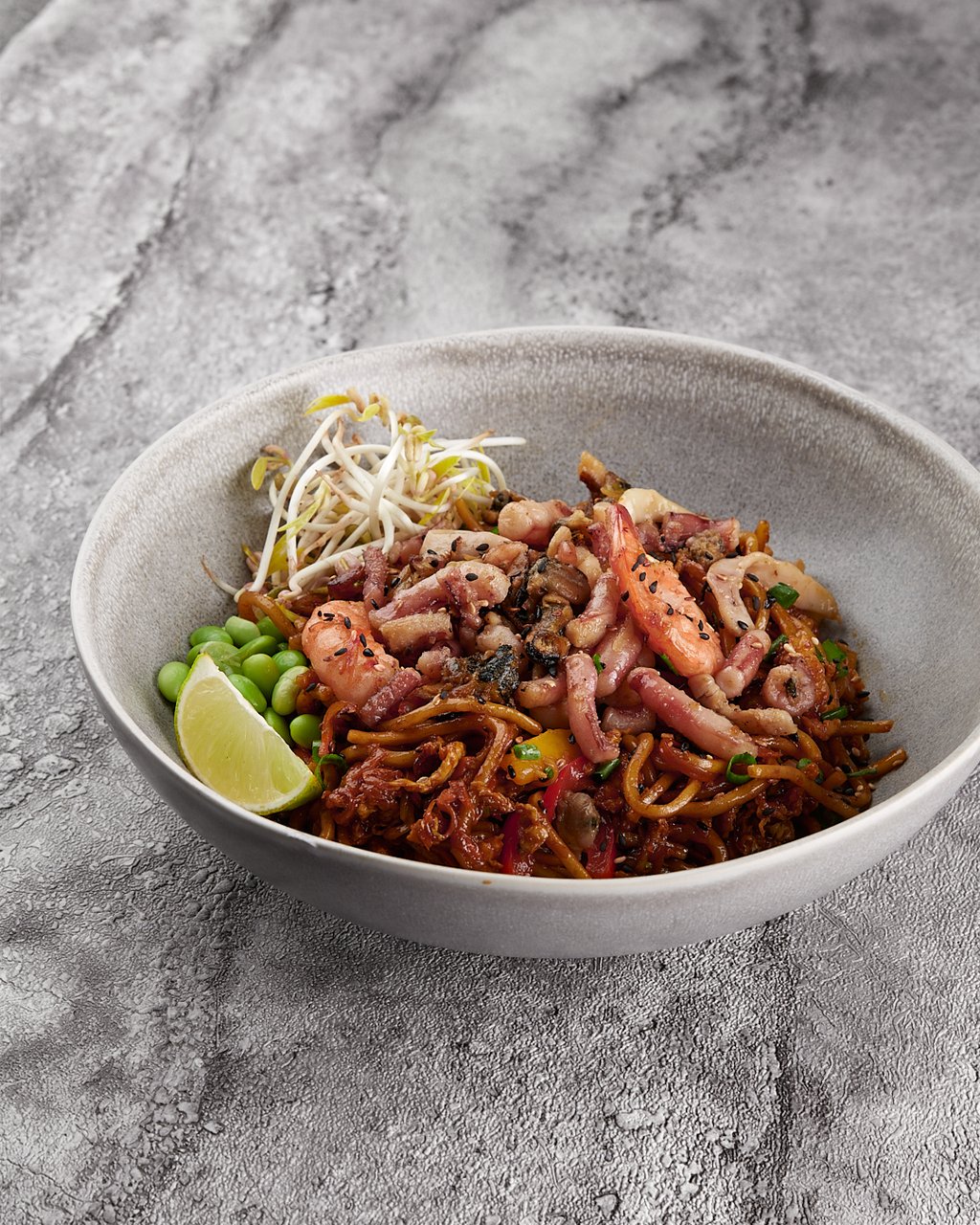 WOK з морепродуктами