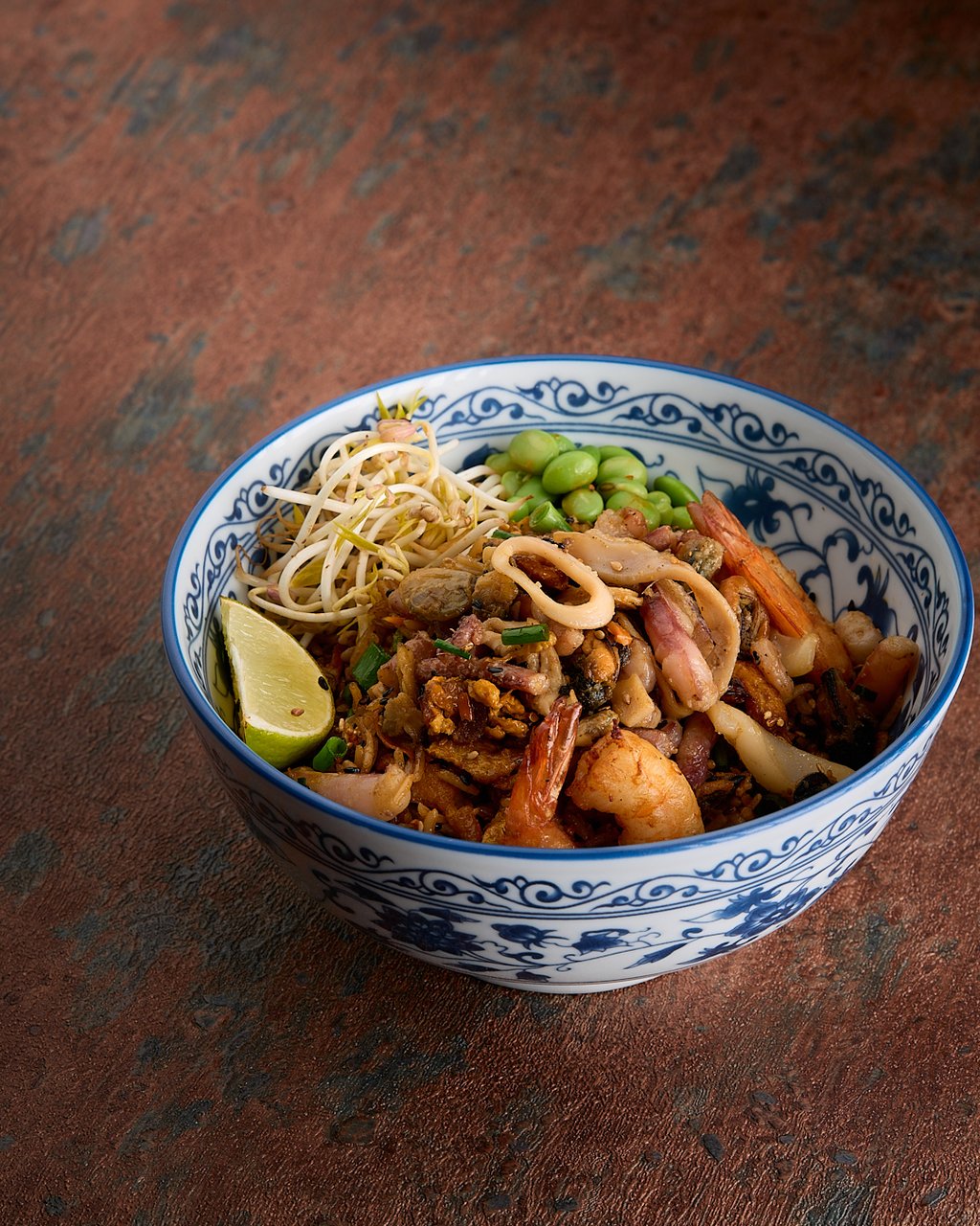 Смажений рис з морепродуктами