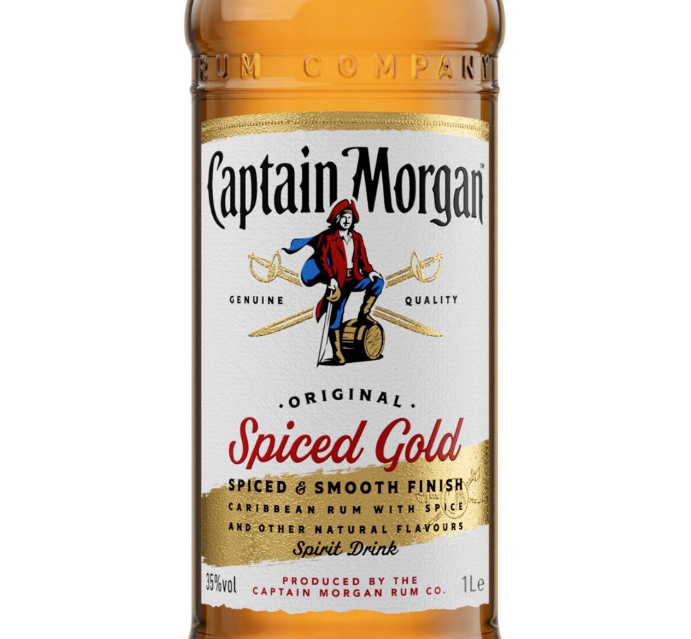 Ром Captain Morgan Spiced Gold, 50 мл