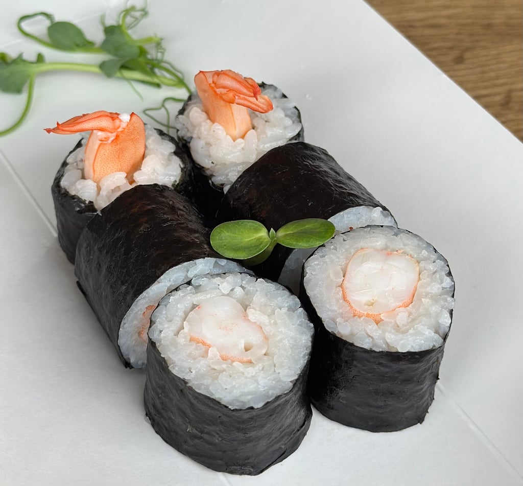 Макі з креветкою