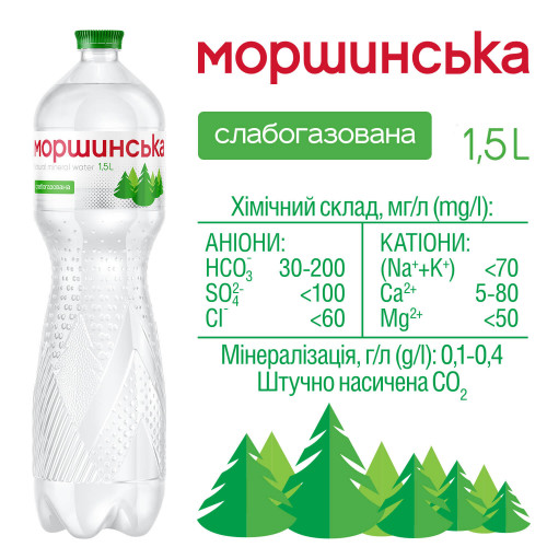 Мін.вода Моршинська 1,5л